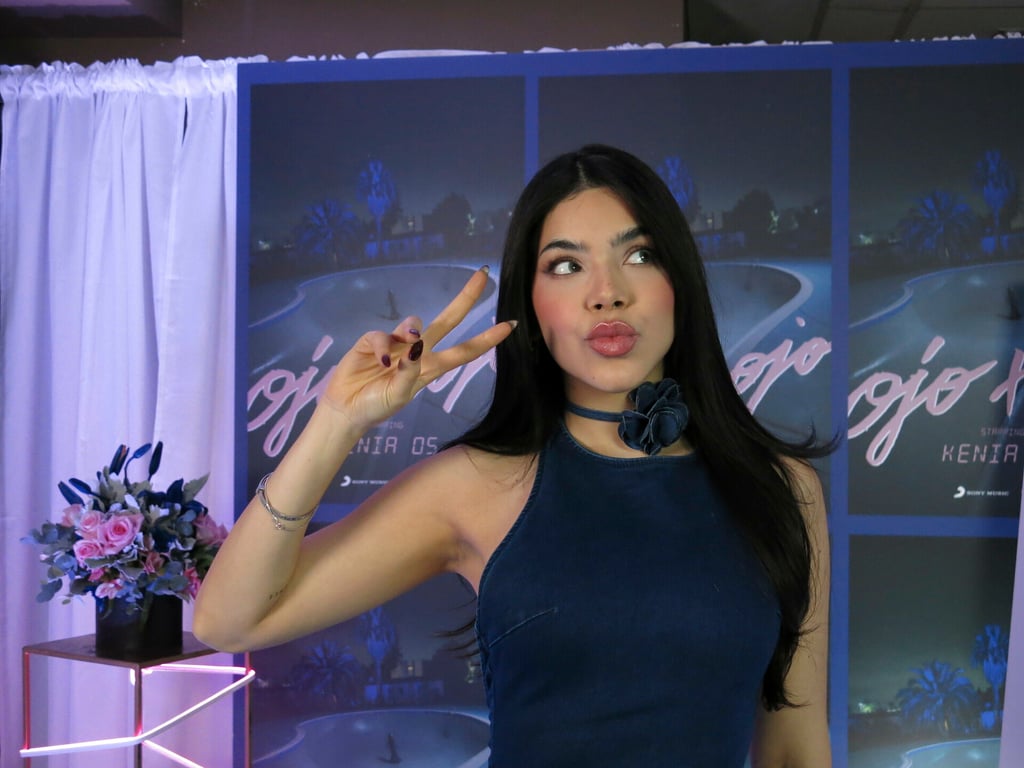 La cantante mexicana Kenia Os posa para un retrato durante una entrevista sobre su sencillo 'Ojo por ojo' en la Ciudad de México el jueves 5 de octubre de 2023. (Foto AP/Berenice Bautista)