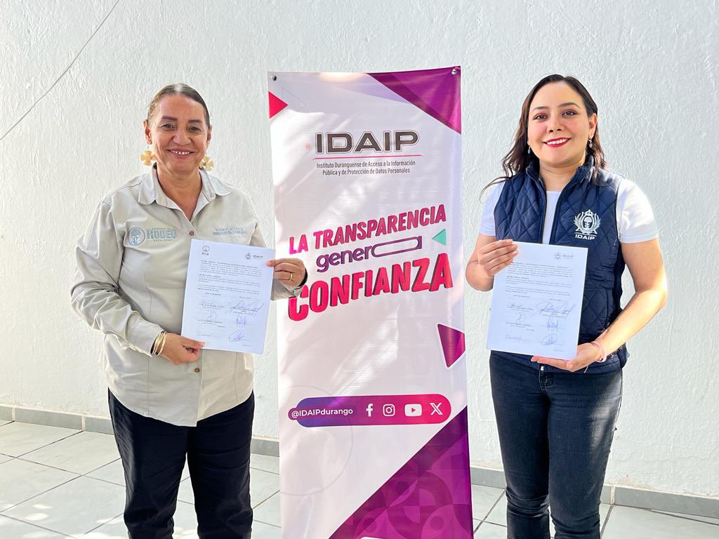 IDAIP impulsa cultura de la transparencia en Durango
