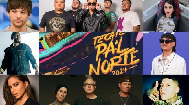 Peso Pluma y Kendrick Lamar encabezan el line up del Tecate Pa'l Norte