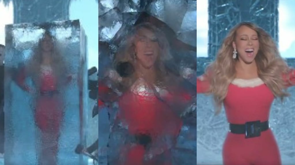 VIDEO: Mariah Carey se descongela y anuncia que la Navidad ya llegó