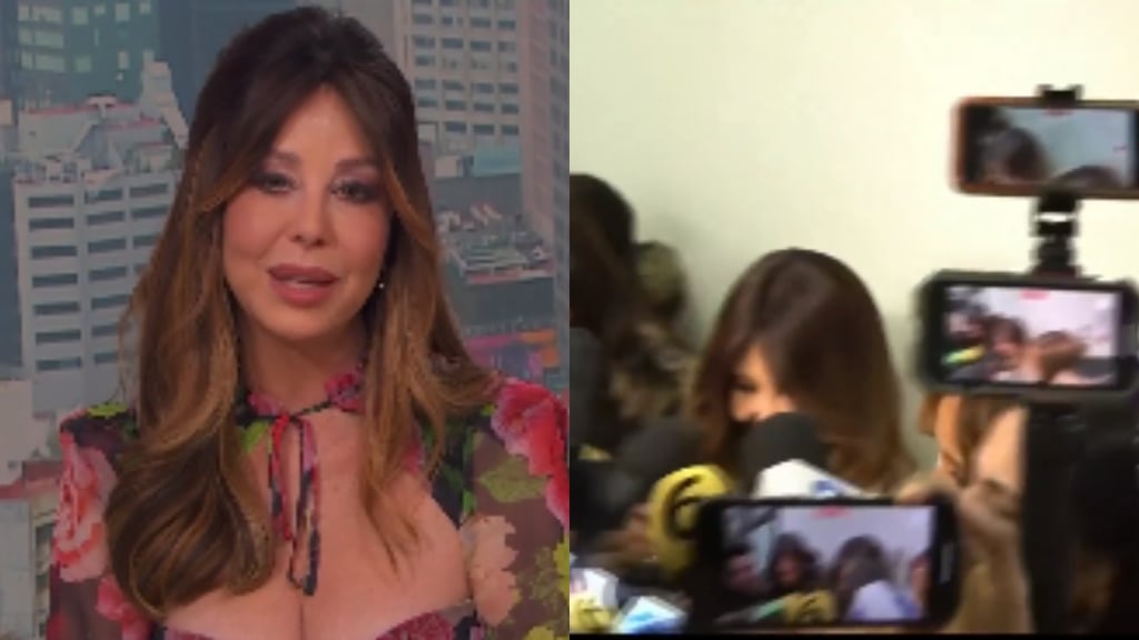 Myrka Dellanos dijo sentirse agredida por reporteros durante el zafarrancho en el aeropuerto