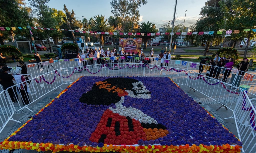 Presentan Catrina Monumental de Pan