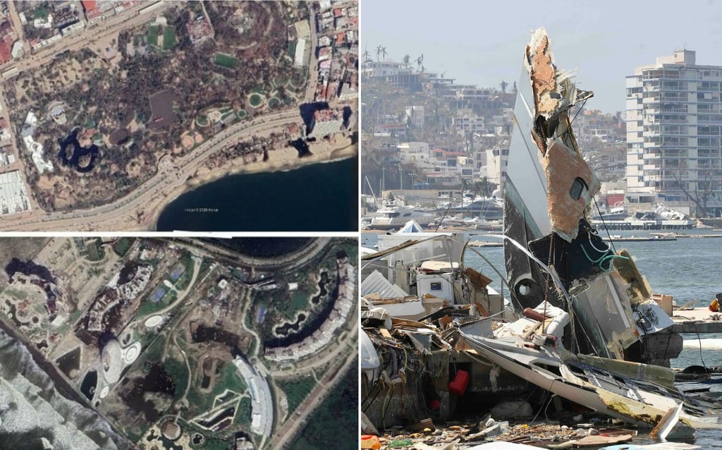 Google Earth se ha convertido en una herramienta invaluable para visualizar el alcance de la devastación causada por el huracán Otis.