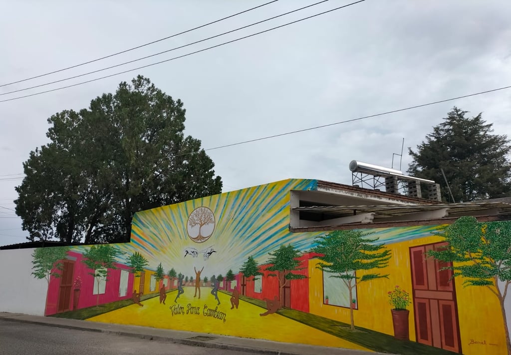Inauguran mural ‘Valor para cambiar’ en Durango