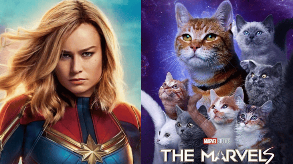 Así fue grabar las escenas de 'Goose' y su equipo de gatos en la película de The Marvels