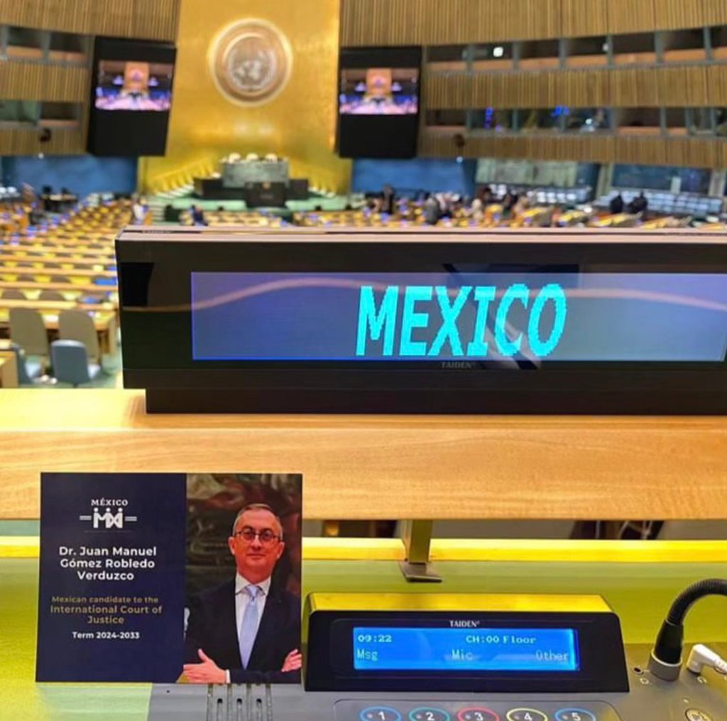 La Cancillería dijo que Gómez-Robledo cuenta con las mejores credenciales para ejercer el cargo. (ARCHIVO)