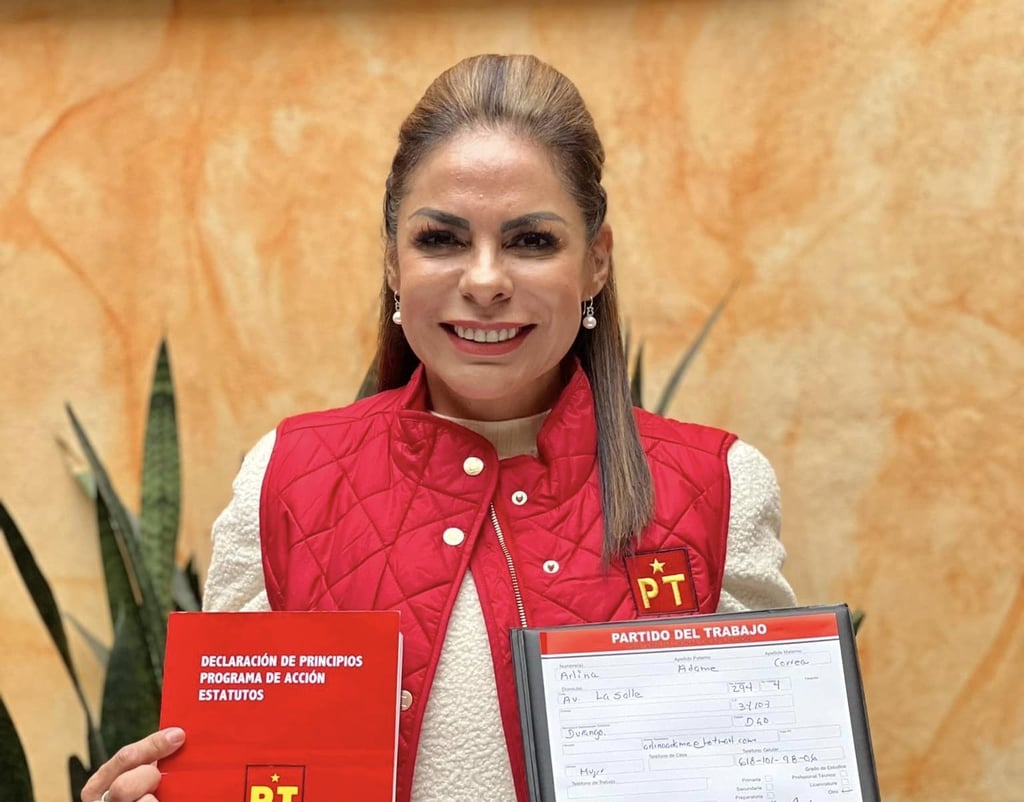 Arlina Adame se integra a las filas del Partido del Trabajo 