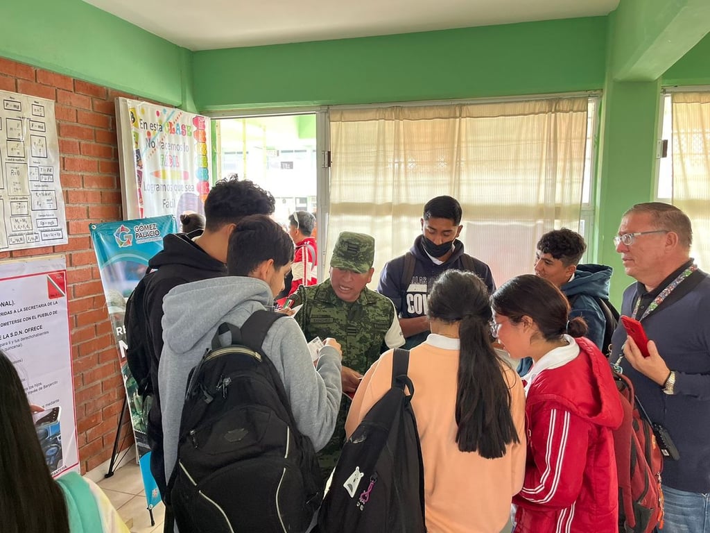 Dan a conocer las carreras del Sistema Educativo Militar.