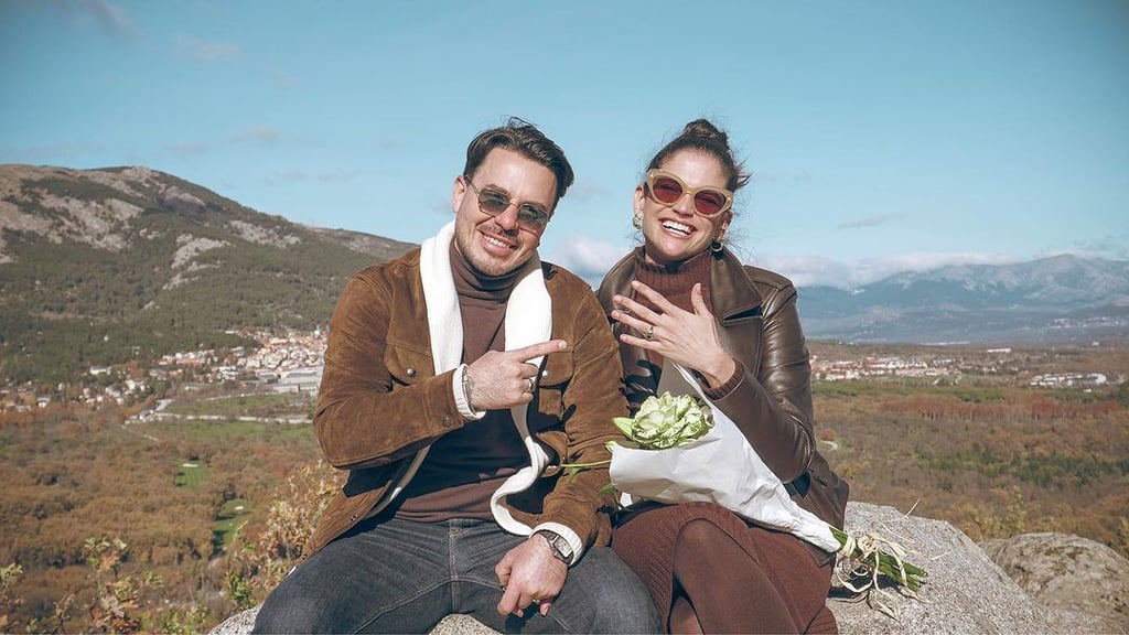 Natalia Jiménez compartió en sus redes sociales un gran acontecimiento en su vida, pues acaba de comprometerse con su novio y manager, Arnold Hemkes. FOTO: Instagram 