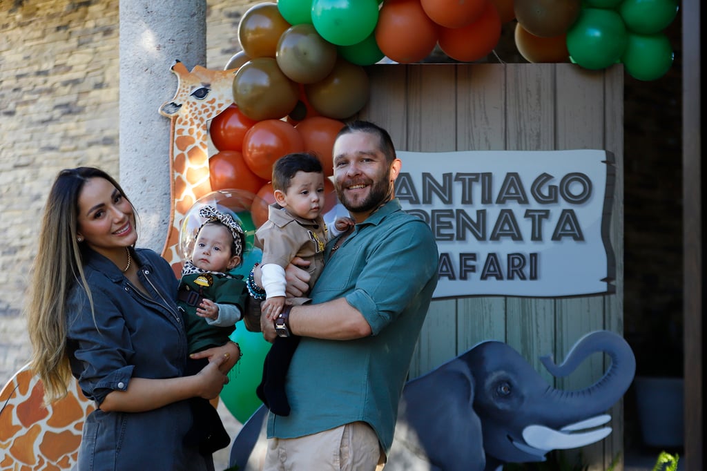 ¡Feliz cumpleaños Renata y Santiago!