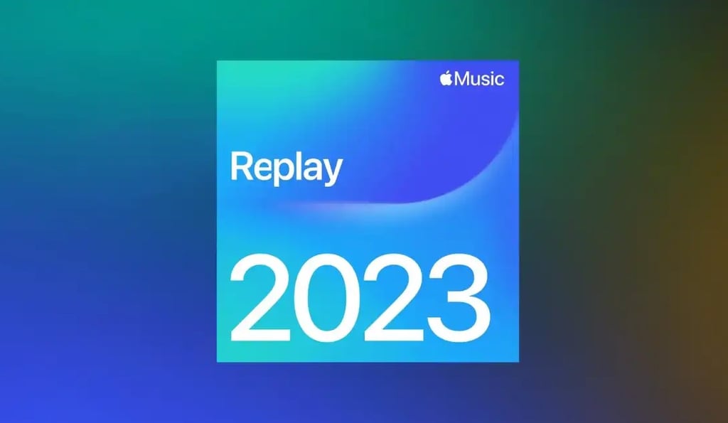 Captura Apple Music Replay 2023