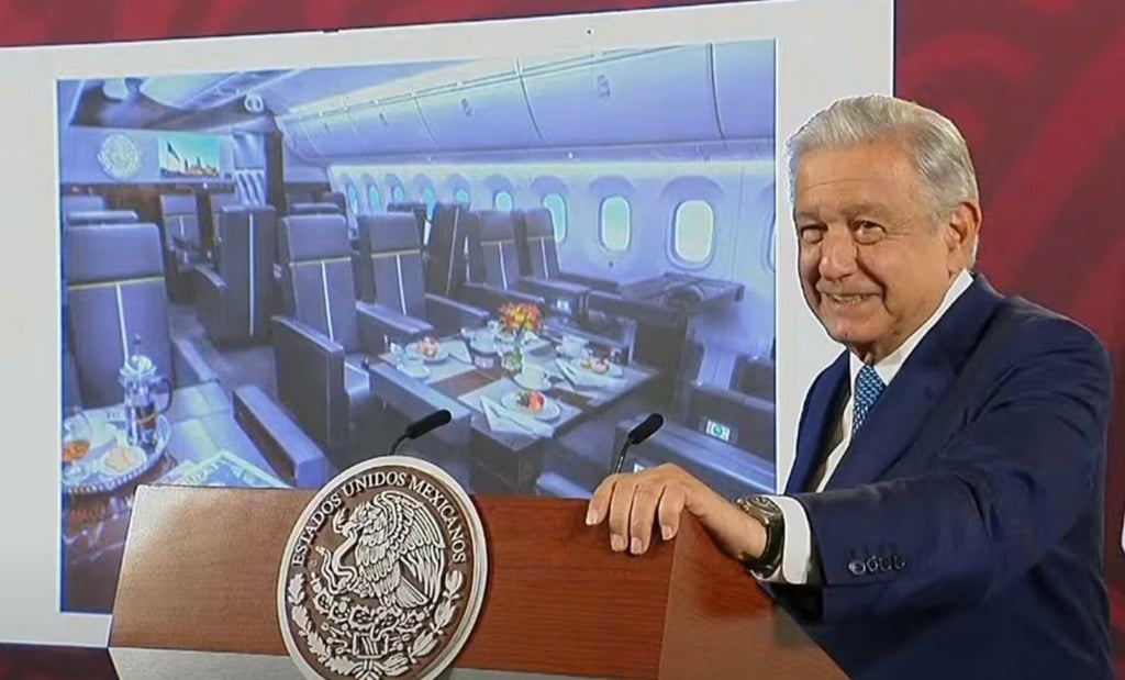 'Sí se vendió': AMLO rechaza otra vez que venta del avión presidencial haya sido 'pura faramalla'