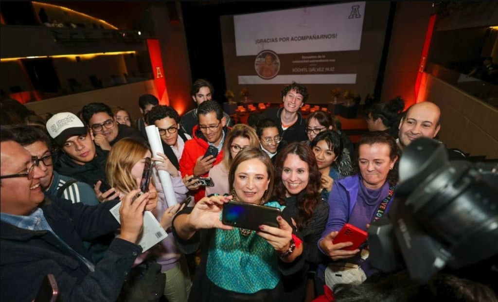 'TikToks y fosfo fosfo duran un ratito', dice Xóchitl Gálvez en la Anáhuac