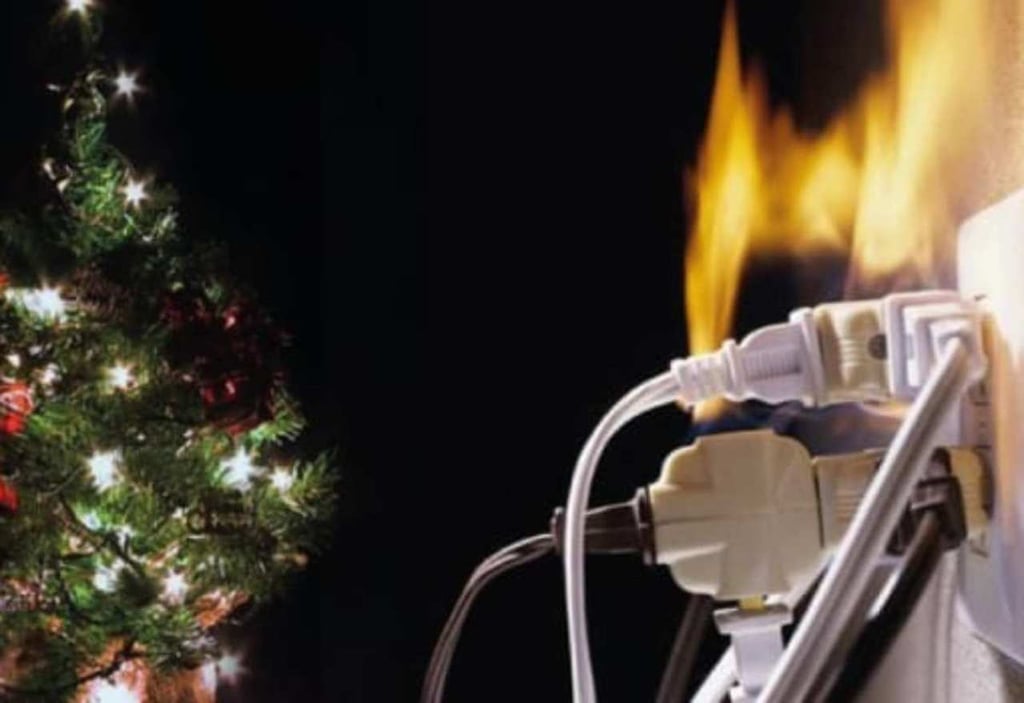 Alerta. Al momento de comprar una serie navideña, las personas deben de revisar que cumplan con la normativa UL de Calidad.