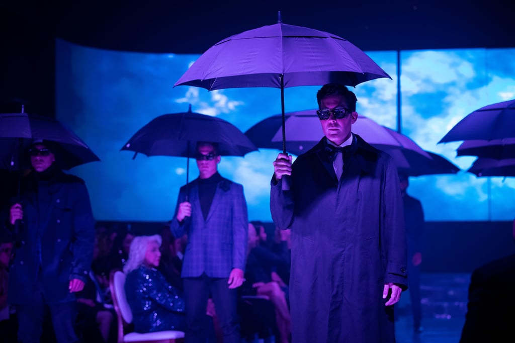 Pasarela. El diseñador Giovanni Scutaro presentó una colección de 90 piezas inspirada en el signo piscis.