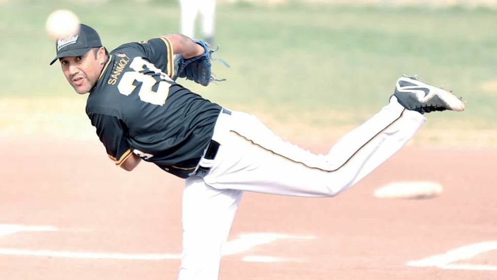 Jasiel Acosta permitió una carrera sucia en siete entradas, en la victoria 3-1 sobre Laguneros. (Ramón Sotomayor)