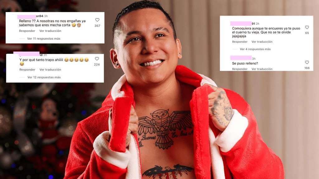 '¿Trae relleno ahí?', candentes fotografías de Edwin Luna provoca burlas en redes sociales