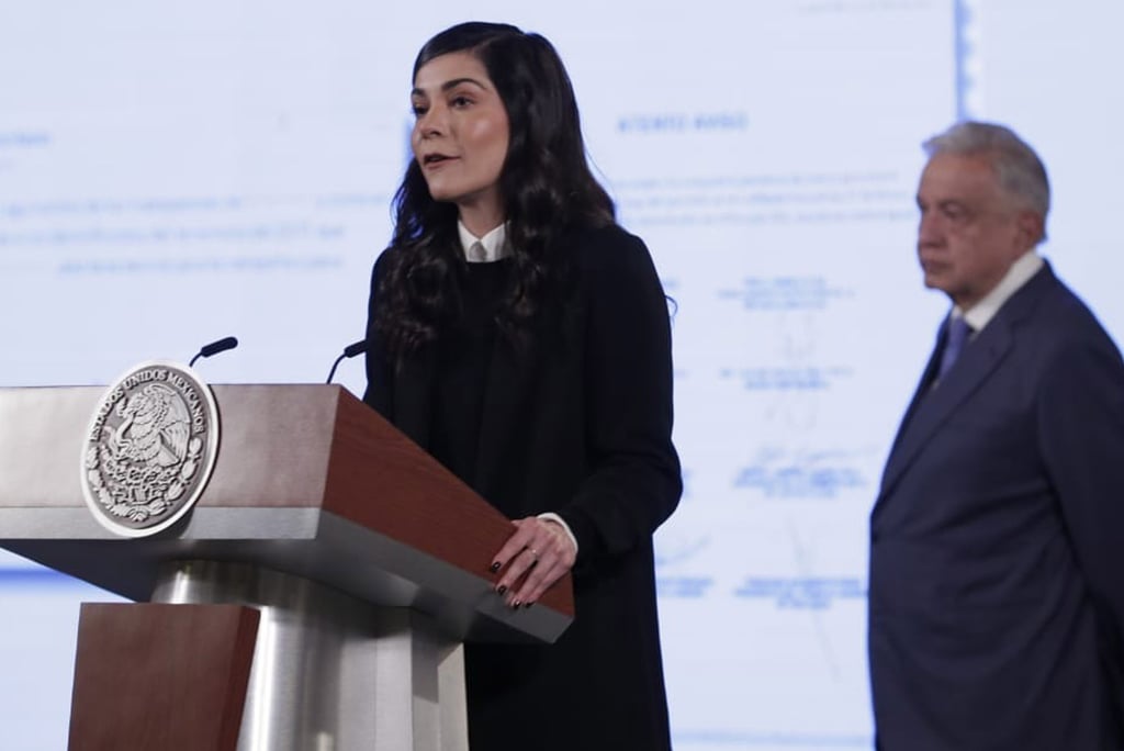 Como falso, calificó Elizabeth García Vilchis el rumor de que AMLO se sintió mal durante la inauguración del aeropuerto de Tulum.