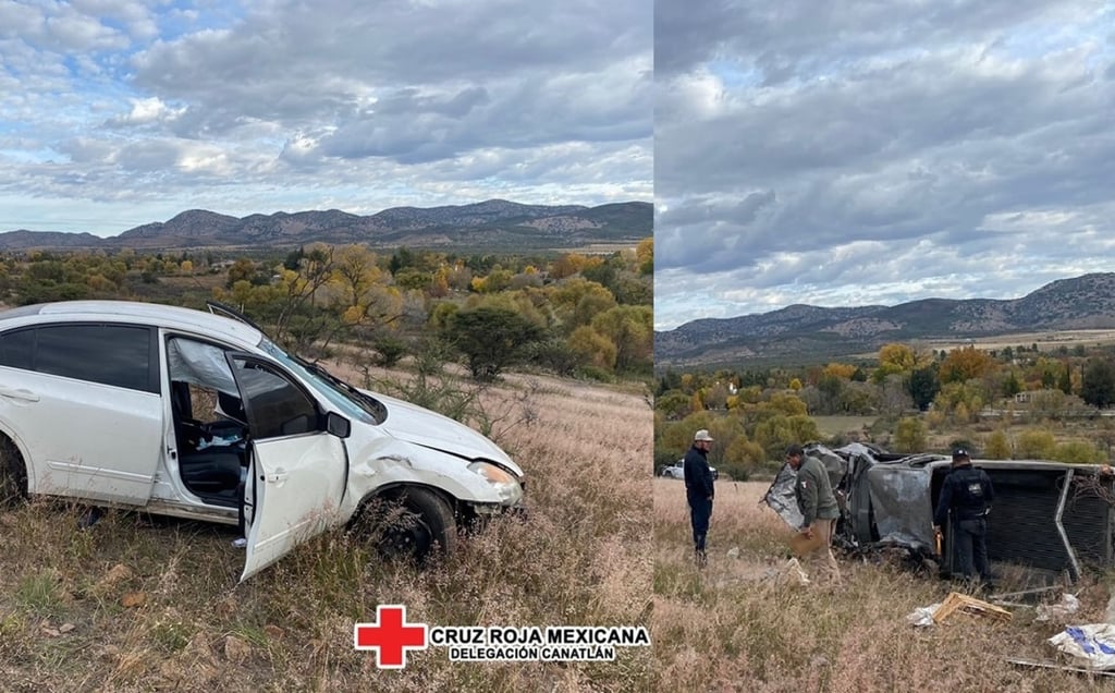 Carretera. Dos vehículos quedaron destruidos y seis personas lesionadas en accidentes cerca de La Granja.