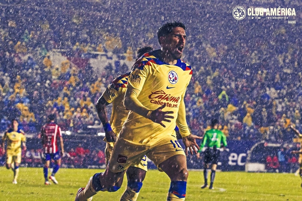 Goleada. Las Águilas del América demostraron anoche por qué son el mejor equipo del Apertura 2023 tras golear 5-0 al Atlético San Luis.