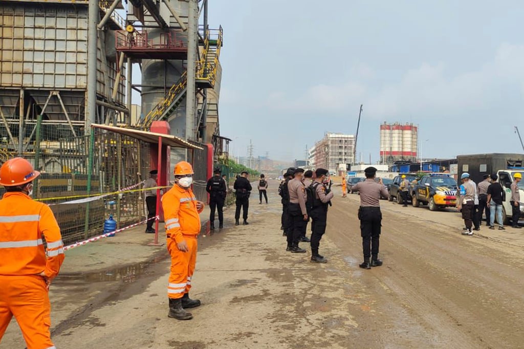 El accidente ocurrió en la planta de PT Indonesia Tsingshan Stainless Steel, una filial de PT Indonesia Morowali Industrial Park, conocida como PT IMIP, en el vecindario de Bahodopi, en la región de Morowali. (AP)