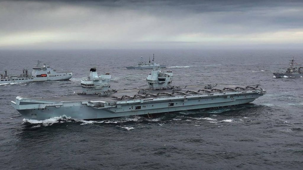 El envío de este buque de guerra por parte del Reino Unido se produciría como 'muestra de apoyo militar y diplomático' por parte del país, según informó este domingo la cadena británica 'BBC'. (X)