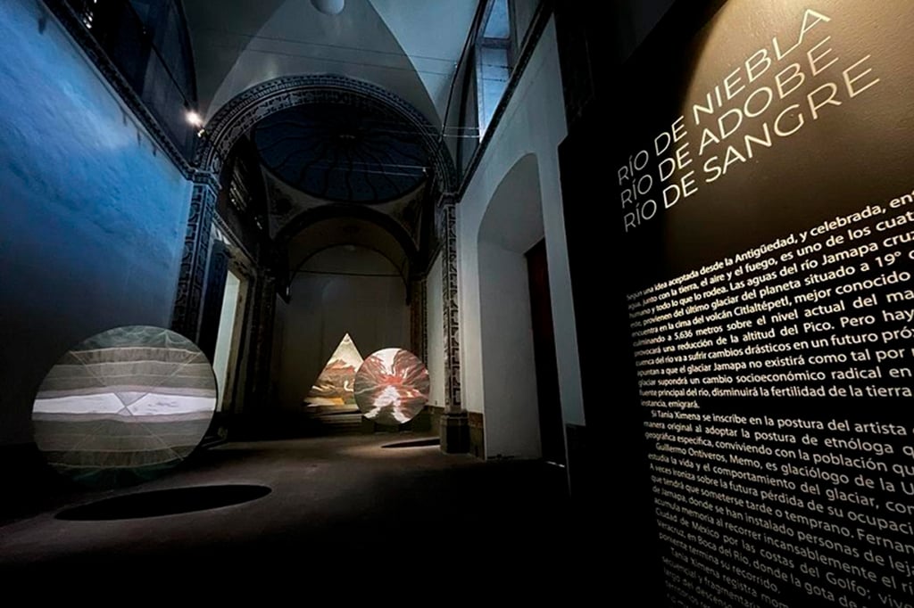 Tania Ximena y su nueva muestra sobre la desglaciación del Pico de Orizaba