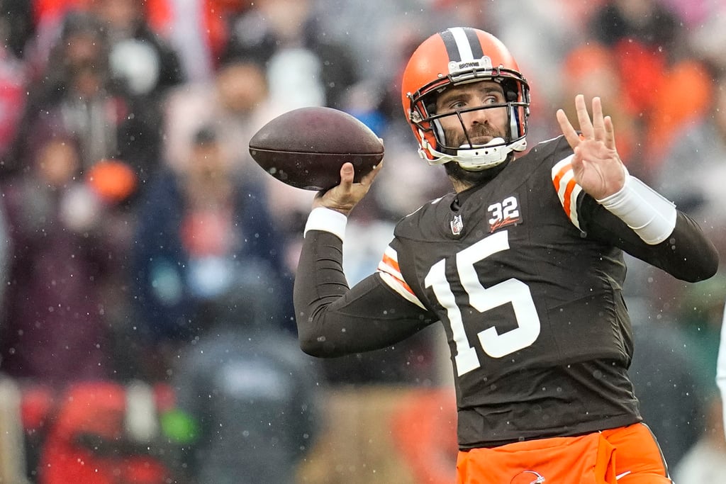 Impresionante. Hoy por la noche, Flacco. puede llevar a los Browns de regreso a los playoffs por segunda vez desde 2002.
