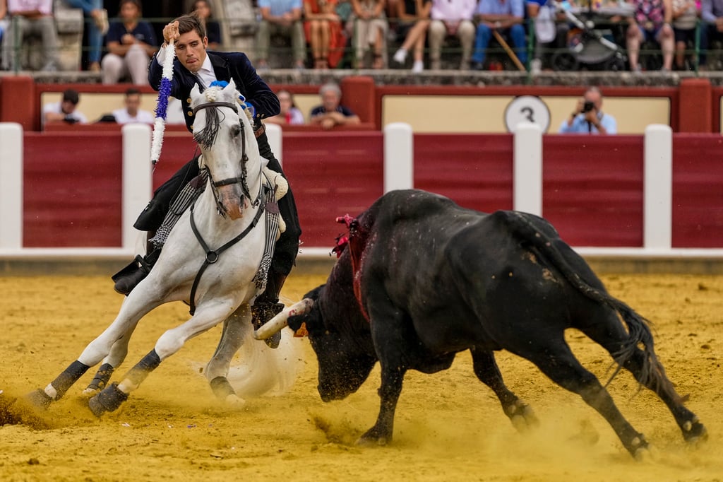 Estelar. El rejoneador Guillermo Hermoso de Mendoza encabeza la Tradicional Corrida de Año Nuevo en la Plaza de Toros Alejandra.