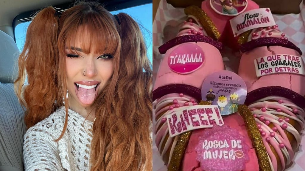 Causa sensación en redes Rosca de Reyes inspirada en Yeri Mua