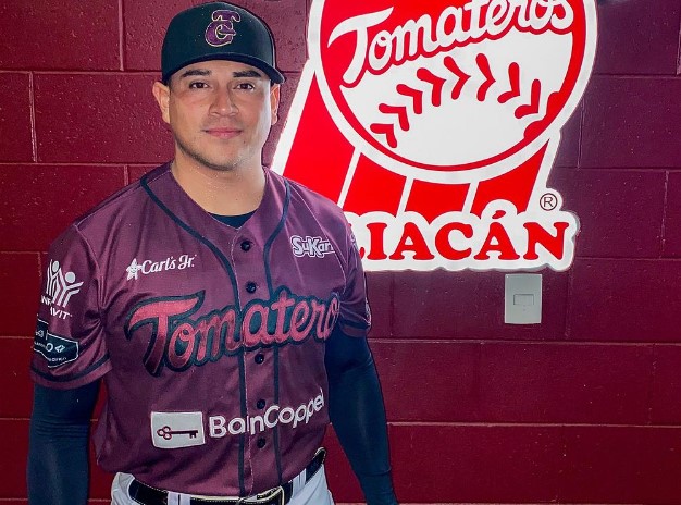 El lanzador de El Vergel, Durango, Manny Bañuelos, subirá a la lomita hoy por los Tomateros de Culiacán. (Especial)
