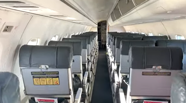 VIDEO: Joven viaja en aeronave de Mexicana de Aviación completamente solo
