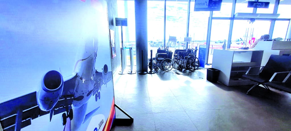 Comportamiento. Durante el año que terminó mejoró mucho el flujo de pasajeros aéreos en el aeropuerto local, pero se quedó muy cerca de la cifra histórica anual, que fue en el año 2019.