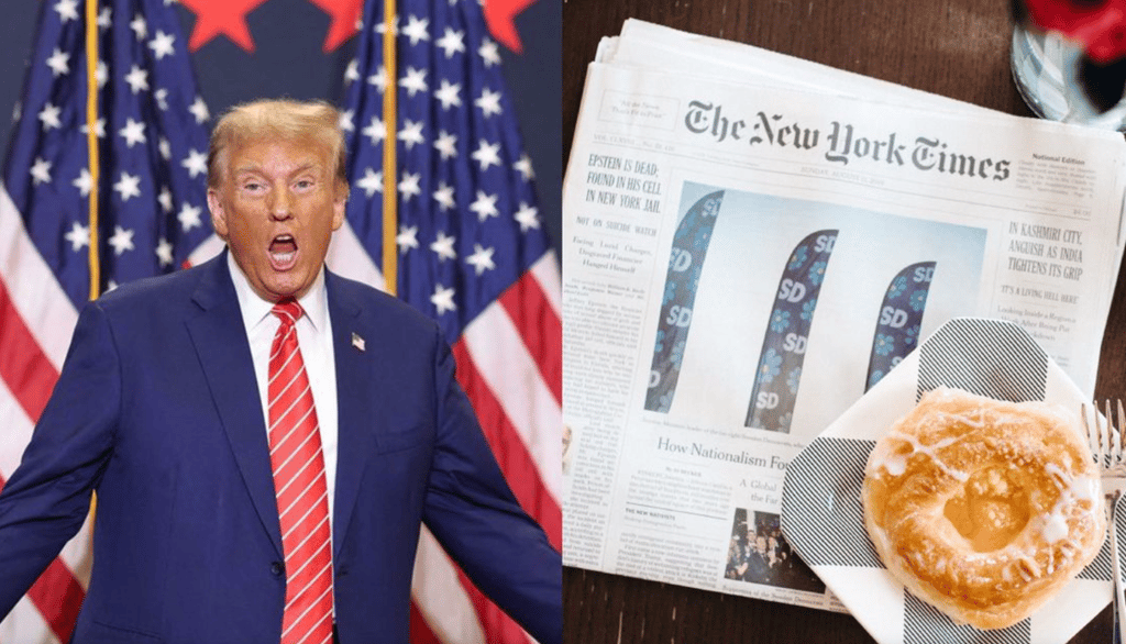 Juez ordena a Trump pagar cerca de 400 mil dólares al New York Times y ...