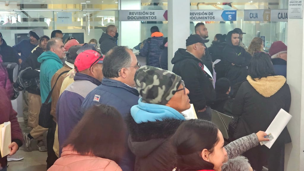 Afluencia. Ha habido una afluencia considerable en los módulos de recaudación.