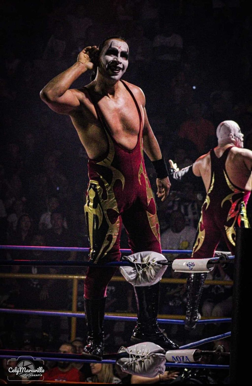 Agenda. Scoria estará en el domingo en el Palacio de los Combates, donde también subirá al ring Siniestro de Durango.