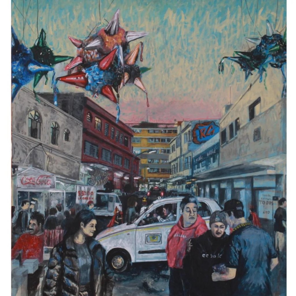 Autor. Esta exposición es del artista Ricardo Gallegos.