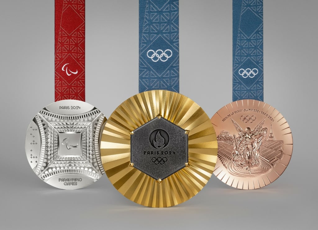 Presentan las medallas para los Juegos Olímpicos de París 2024