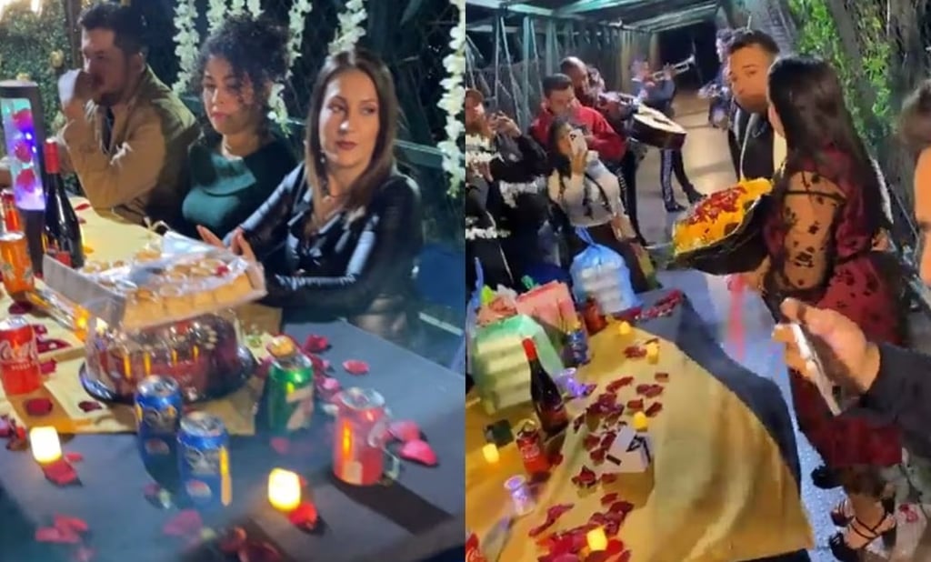 ¡México mágico! Familia festeja cumpleaños en puente peatonal y se vuelve viral