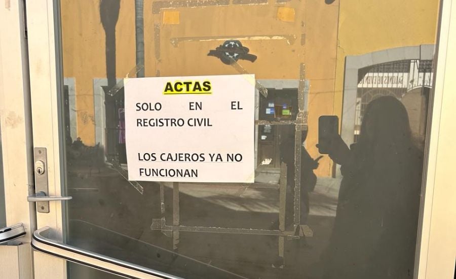 Cajeros para actas de nacimiento en Durango siguen sin funcionar