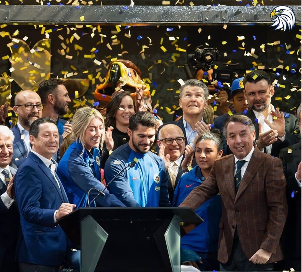 El primero. El cuadro de Coapa es el primer equipo del futbol mexicano en cotizar en la Bolsa.