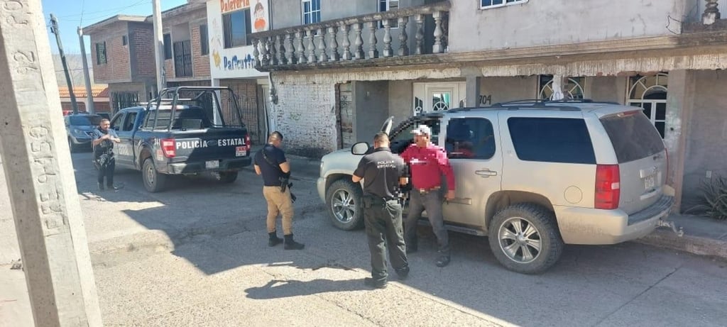 Intervención. Policías estatales recuperaron a una persona que estaba siendo víctima de extorsión; sin embargo, los delincuentes no lograron su objetivo.