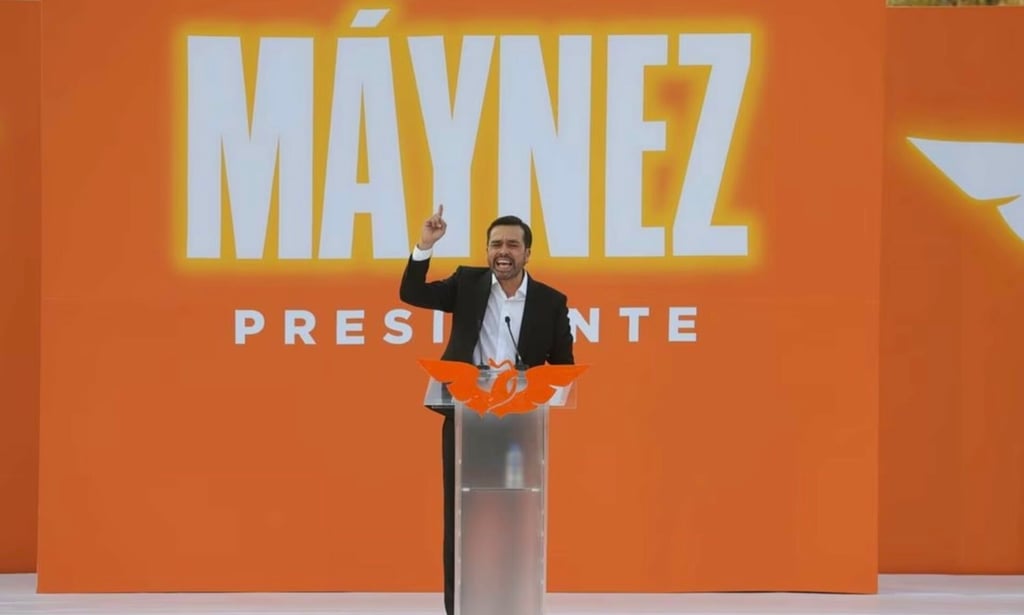 Álvarez Máynez se registra como candidato de Movimiento Ciudadano a la presidencia de México