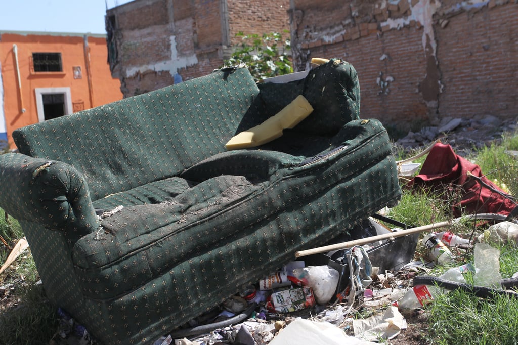 Basura. Terrenos, lotes baldíos y hasta parques son utilizados como basureros en la capital, lo que genera focos de infección.