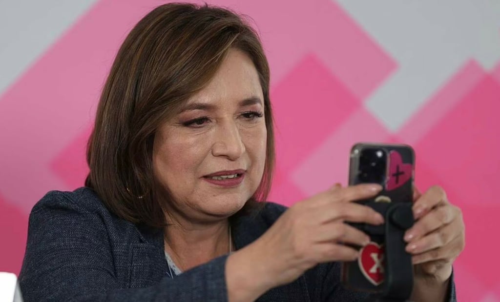 Xóchitl Gálvez recibe llamadas con insultos tras la filtración de su teléfono en México