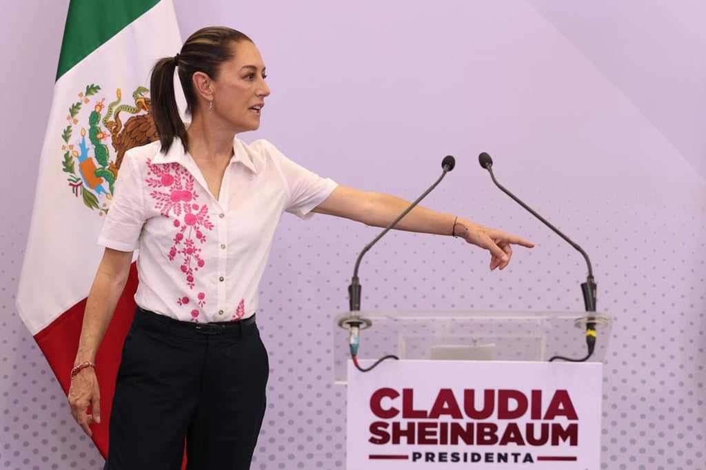 Claudia Sheinbaum. 