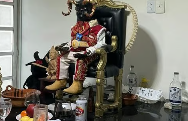 Localizan un nuevo altar satánico en la CDMX