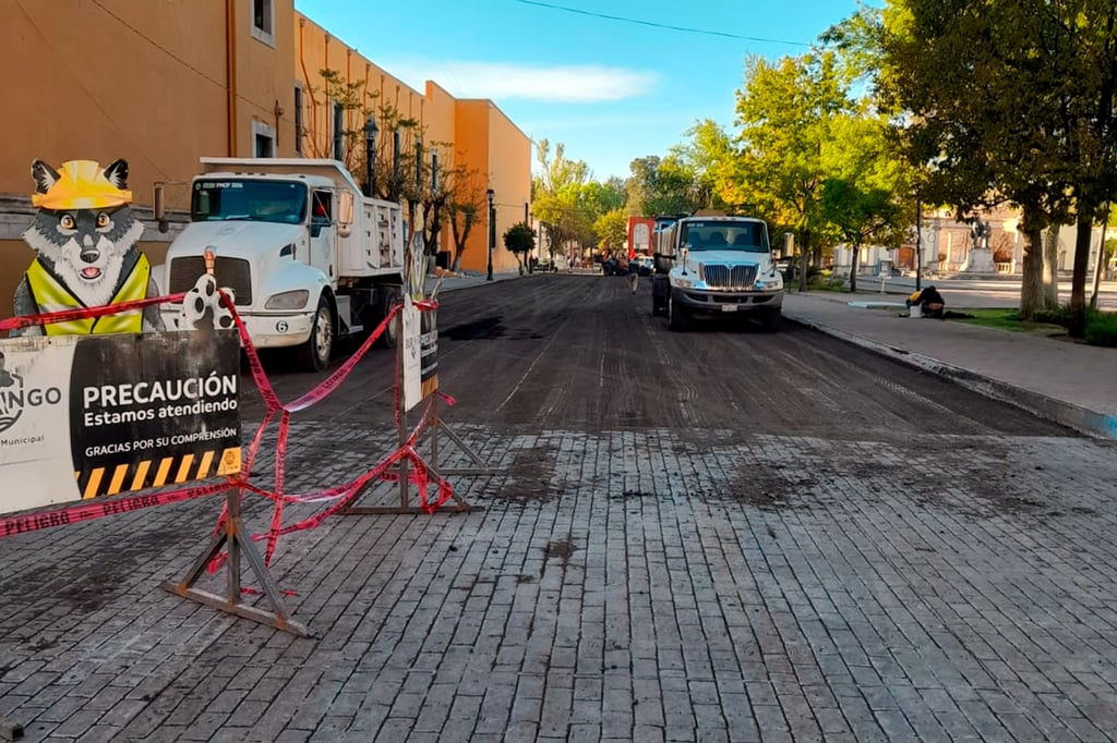 Cierran calles del Centro Histórico para su rehabilitación