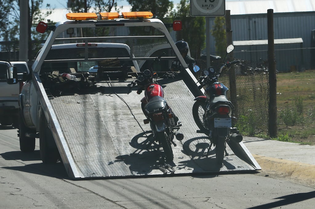 Conductores dejan sus motos en el corralón tras ser infraccionados: DMSP