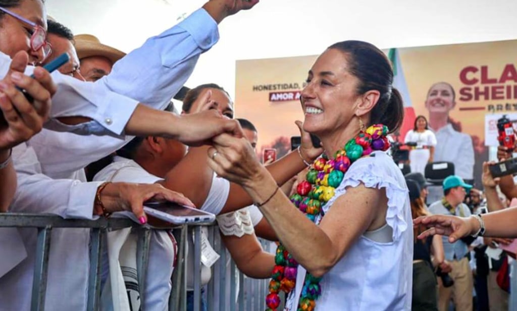 Claudia Sheinbaum se compromete a guardar el legado de AMLO